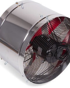 Fan f/recirculating air R20-9 1Ph 50/60Hz 230 0.76A 5800m³/h